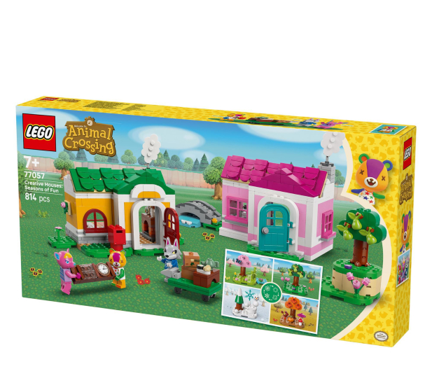 LEGO Animal Crossing 77057 Kreatywne domy: Pory zabawy - 1331741 - zdjęcie 3